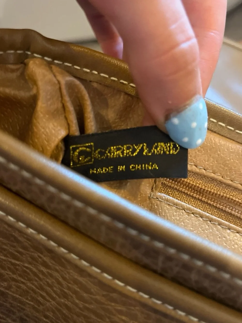 Carryland Classic Brown Top-Handle Women’s Satchel